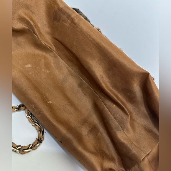 💯Authentic Fendi Brown Zucca Quilted Nylon Large Roll Tote🍀 - Picture 13 of 17